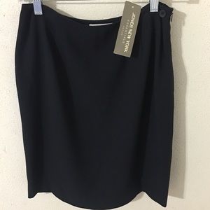 NWT Jones New York Essentials Navy Pencil Skirt 8P